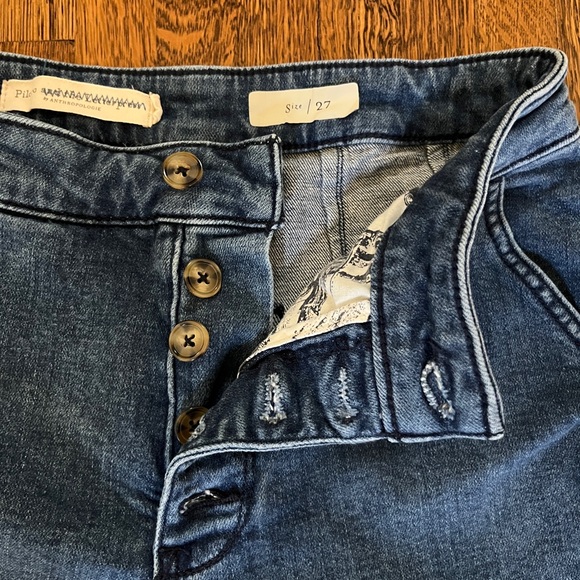 Anthropologie Pilcro and the Letterpress Wide Leg Women’s Jeans - Picture 2 of 11